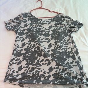Crazy Train Cow Print Top